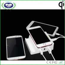 Multi USB Ladegerät Portable Qi Wireless Ladegerät für Samsung S7 und für iPhone